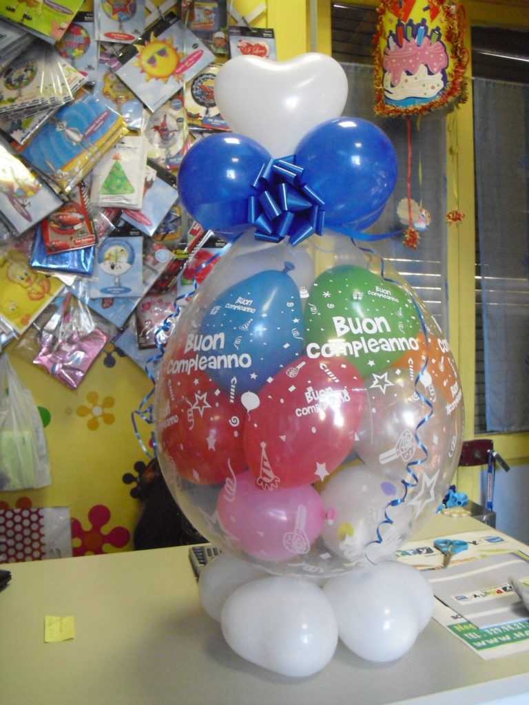 Composizione con base palloncini Numero 30 * Happy Party Shop*