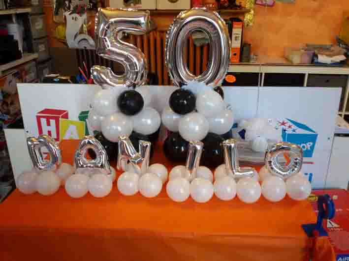 Articoli Feste Compleanno - Palloncini 50 Anni Happy Party Torino