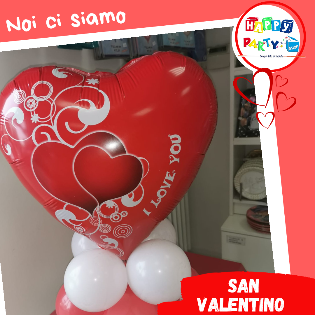 Speciale San Valentino Palloncini A Forma Di Cuore Tante Idee Happy Party 7572