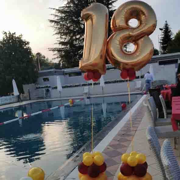 18 anni palloncini diciottesimo