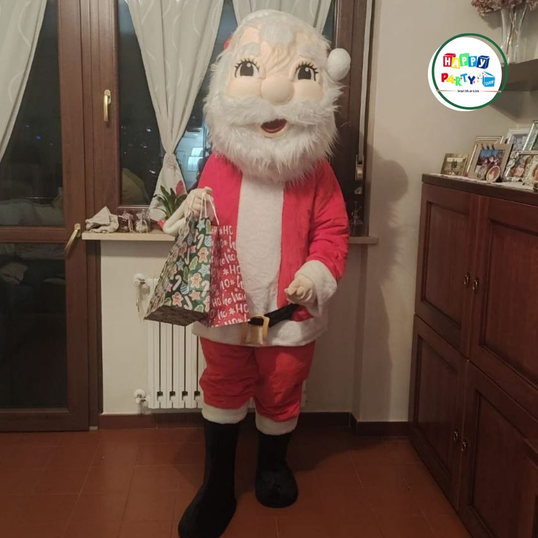 noleggio mascotte babbo natale