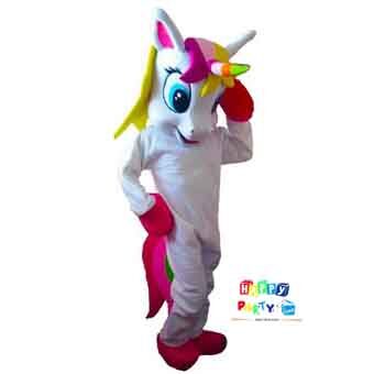 noleggio mascotte unicorno torino